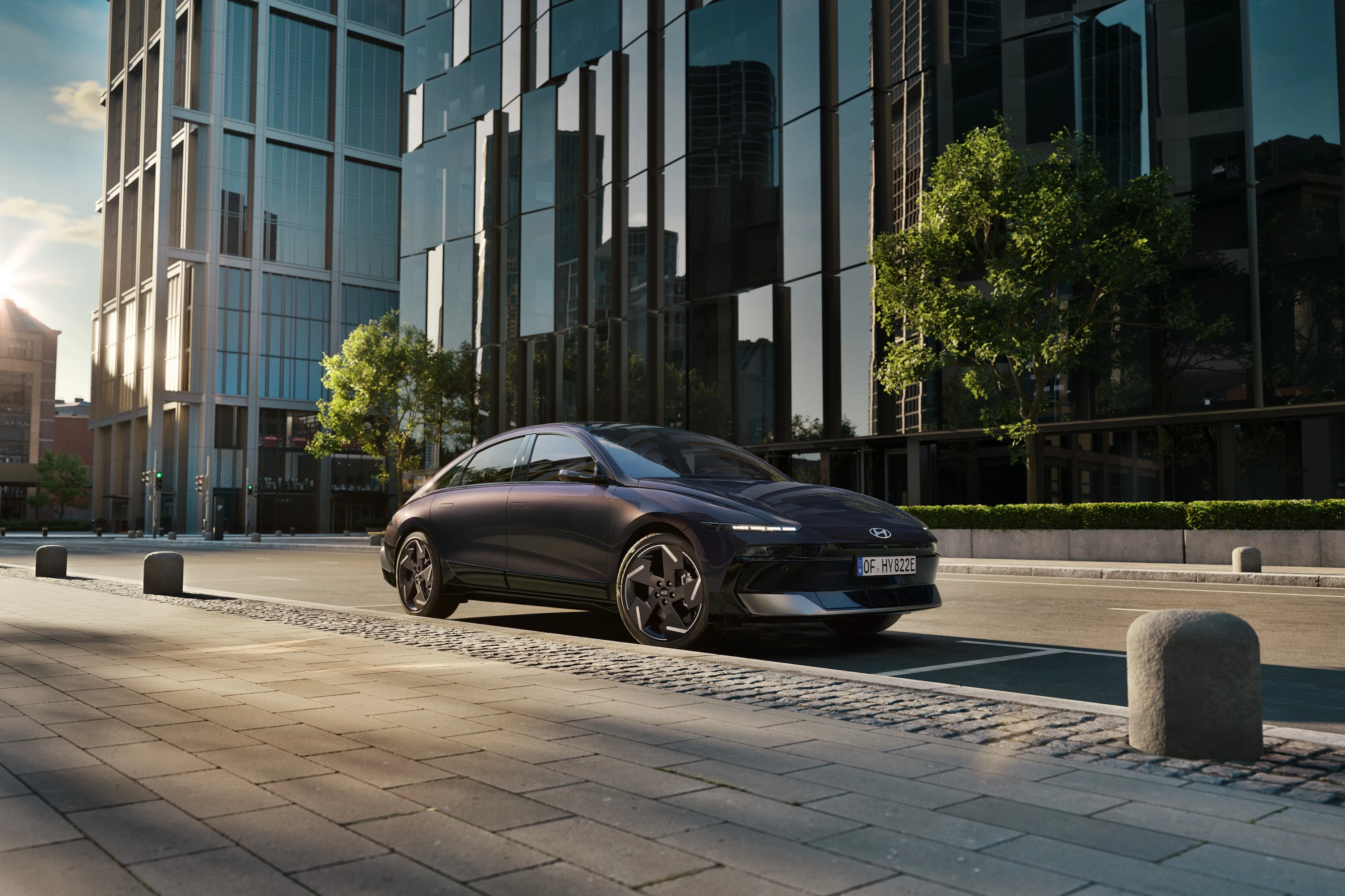 Hyundai IONIQ6 Exterior Building V007